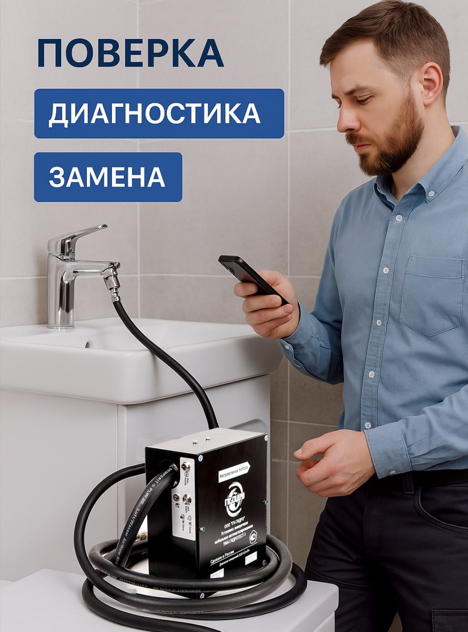 Метролог с оборудованием ГК ГИДРО